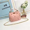 Leather Bucket Womens Valentnno Trend Capacity Handheld One High Diagonal Stud Bags Bag Lingge Shoulder Designer Rivet New Cross 8M7V