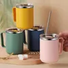 Mugs Portable Folding Water Cup Outdoor Heat Resistant Collapsible Electric Stirring Lazy Milkshake Rotating Magnetic