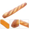 Decorative Flowers Loaf Artificial French Long Bread Simulation Lifelike Model Decoration Window Display Po Props Bakery Ornament