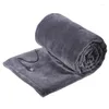 Blankets 5V USB Soft Electric Heating Blanket Heated Warm Shawl 3 Gear Adjust Flannel Throw Winter Heats Up Quickly Pad