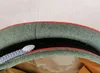 屋外の帽子Armyshop2008ドイツのパンツァークラッシャーバイザーキャップワッフェンエリートウールグレーのメタルバッジ付きサイズでミリタリーハットを作った