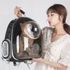 Katzenträger Luxushundtransport mit Bag Hunde Rucksack transparenter Träger mit einem Fenster für Haustierprodukte Reisekäfig
