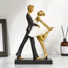 Decorative Figurines Lovers Decoration Bed Room Decor Wedding Gifts Sculptures Figures Dance Collectible For Interior House Decorations