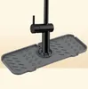 Mats Pads Cuisine Silicone robinet Mat Évacué drainage du gardien de gardien Drainage Déris de la salle de bain Protection de comptoir 8985669