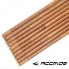 Fléchettes 6 / 12pcs OD7mm / 8 mm Arbre de flèche en bambou 33 pouces pour le tir à l'arc de flèche bricolage accessoire