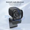 Webcams 1080p 30FPS Mini Webcam USB Web Camera Camera With Microphone 350 ° Human Tracking for PC Tablet Motion Camera Autofocus