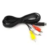 Cables 3RCA 9 pin Audio Video AV Cable for Sega Genesis Mega Drive MD 2 3