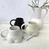 Teaware sätter kreativa roliga bucup nordiska kaffekopp keramik muggvattenmjölk söta original muggar smoothie fina skinkor vänner presentidéer