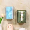 Storage Bottles Thickened Multi-functional Tissue Box Creative Non-punching Paper Drawer PET Wall-hung Toilet Towel