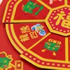 Gift Wrap 3Pcs/set Spring Festival Supplies Chinese Red Envelope Year Decorations FU Character Luck Money Bag Bronzing