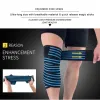 Sicherheit 1 Paar 200*8 cm Gewichtheber Knieschalter Workout Fitness Ellbogen Klammerbänder Fitnessstudio Squat Knie Protektor Bein Sport Kneepad Elastic Tape