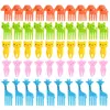 Dinnerware Sets 50 Pcs Appetizer Picks Plastic Cutlery Dessert Bento Fork Christmas Fruit Animal