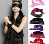 Massage Sex Unisex Breed Blindex Eye Satin Mask Games Sex Set Couple Copertura Love Cosplay Cover Band BDSM7375282