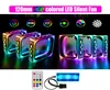 Супер новый тихий RGB Sync 120 мм светодиодный вентилятор PC Cooler Speed Регулированная красивые светодиодные мультимоды 12 см корпус RGB Cooler5915115