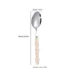 Forks Spoon en acier inoxydable Anti-corrosion très durable Touch lisse anti-rust
