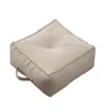 Pillow Futon Seat Sac à haricots hachés domestiques Tatami Balcon Baie fenêtre Sédentaire BU chaise paresseuse canapé
