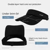 Bérets Polyester Sun Hat Anti uv plage plage respirant Cap