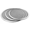 Baking Moulds Professional Round Pizza Oven Tray Barbecue Grate Nonstick Mesh Net(10 Inch)