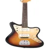 Topp 1959 Jazzmaster Journeyman bleknade 3tone Sunburst Electric Guitar Wide Lollar Pickups Alder Body Amber Switch Cap Vinta8773505