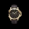 Panerai Watch Luminor Mens Watches Special Edition 18K Rose Gold Manual Mechanical Pam00319 Luxury de seconde main avec un diamètre de 47 mm