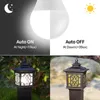 Lumières nocturnes 15W E27 Dusk LED à l'aube ampoule avec capteur Smart Lamp Auto ON / OFF interrupteur Porche Escaliers Garden Decoration Home Decoration