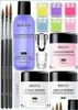 Kit per nail art Acrilic Gel Polple Gel Set Crystal Kit Liquid Cry Crystal Kit con pentole per chiodi arte estensione strumenti di manicure 4759830