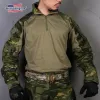 Instrument EmerGear Tactical G3 Combat Shirt Herren BDU Sports Duty Tops Airsoft Hunting Shooting Traning Wandern im Freien Militär Nylon