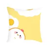 Desenho animado de desenho animado de almofada minimalista de almofada de almofada de almofada decoração decoração de decoração de casa destacável e lavável no estilo instagram Nap xiao
