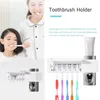 Toothbrush Sanitizer 3 In 1 UV Light Ultraviolet Toothbrush Sterilizer Toothbrush Holder Automatic Toothpaste Squeezers Dispenser Oral Care Dropship 240413