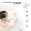 Bath Toys Hildren Bathroom Stickers Toys Baby Bath Toy Educational Kids Cognitive Puzzles Foam Floating Toy For Baby Bathtub Bathing Toys 240413