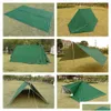 Tents And Shelters 4X 3X Awning Waterproof Tarp Tent Shade Tralight Garden Canopy Sunshade Outdoor Cam Tourist Beach Sun Shelter Drop Dhq6N