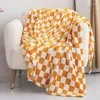 Filtar Plaid Bed Filt Beddrage On The Checkerboard Flanell Throw For Sofa Summer Air Conditioning Cover Warm Sheal