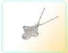 Exquisite 925 Sterling Silver Chain Necklace Diamond Jewelry Magnet Box Pendant Devout Anniversaryギフトファッションアクセサリー9026990