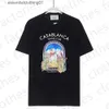 T-shirts masculins 2024 Casablancas T-shirt hommes Men de concepteur T-shirts t-shirts