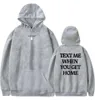Lonely Ghost Text Me When You Get Home TV Series Merch Hoodies New Sweatshirt Menwomen Winter Cosplay Long Sleeves8099441