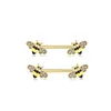 Nose Rings Studs Jewelry Surgical Steel Septum Clicker Ring Punk Women Men Zircon Hoop Body Ps0894 6Nfpc Drop Delivery Otebc