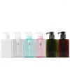 Storage Bottles 20pcs 150ml Plastic Refillable Square Clear Pink White Brown Green Empty Cosmetic Packaging Lotion Pump Bottle