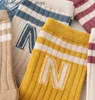 Kinder Socken koreanische Kinderkinder gestrickt