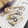 HBP 1PC Legering Dubbele leeuw Hoofdbroche Pin Fashion Diy Safety Pins Dames Hail Sluit Artefact Men Jacket Decoratie sieraden 6130516