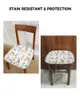 Chair Covers Spring Branches Flowers Texture Seat Cushion Stretch Dining Cover Slipcovers For Home El Banquet Living Room
