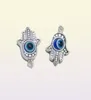 100pcs hamsa mão más olho kabbalah Luck Charms Pinging for Jewelry Making Bracelet 19x12mm276k33377886