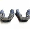 Grillz Dental Grills Exclusive Personnalisation Moisanite Teeth Iced Out Hop 925 Sier Decraces décoratives Real Diamond Bling Toot pour hommes OTQR9