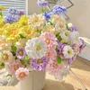 Декоративные цветы подсолнечник букет из искусственного шелкового календулы.