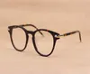 Vogue de haute qualité Vintage complet unisexe acétate optique thom frameglasse spectacles cadres verres de prescription oculos6875724