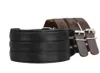 Bluelans Punk Rock New 2 -Layer Belt Men Men Подлинный браслет кожи ков.