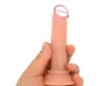 Yutong Tiny Dildo con taza de succión Pequeño pene juguete Masturbator Masturbator para mujeres Anal Plug Beginners4064581