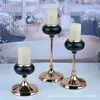 Candle Holders European Style Creative Light Luxury Metal Holder Simple Modern Wedding Romantic Decoration Candelabra Home Decor Gift A