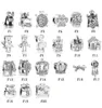 NOUVEAU 100% 925 argent sterling en ajustement charmes bracelets animaux chien chat robot howl house cadeau couronne pour les femmes européennes mariage bijoux de mode originale4199961