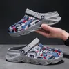 Heren 2023 Zomerschoenen Mannen Slippels Ademende niet -slip muilezels Mannelijke tuin Casual Beach Sandalen Zapatos 240409