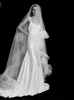 Gorgeous Designer Wedding Veils 3M Long Cathedral Length One Layer Tulle Bridal Veil For Women Hair Accessorie191B V413007
